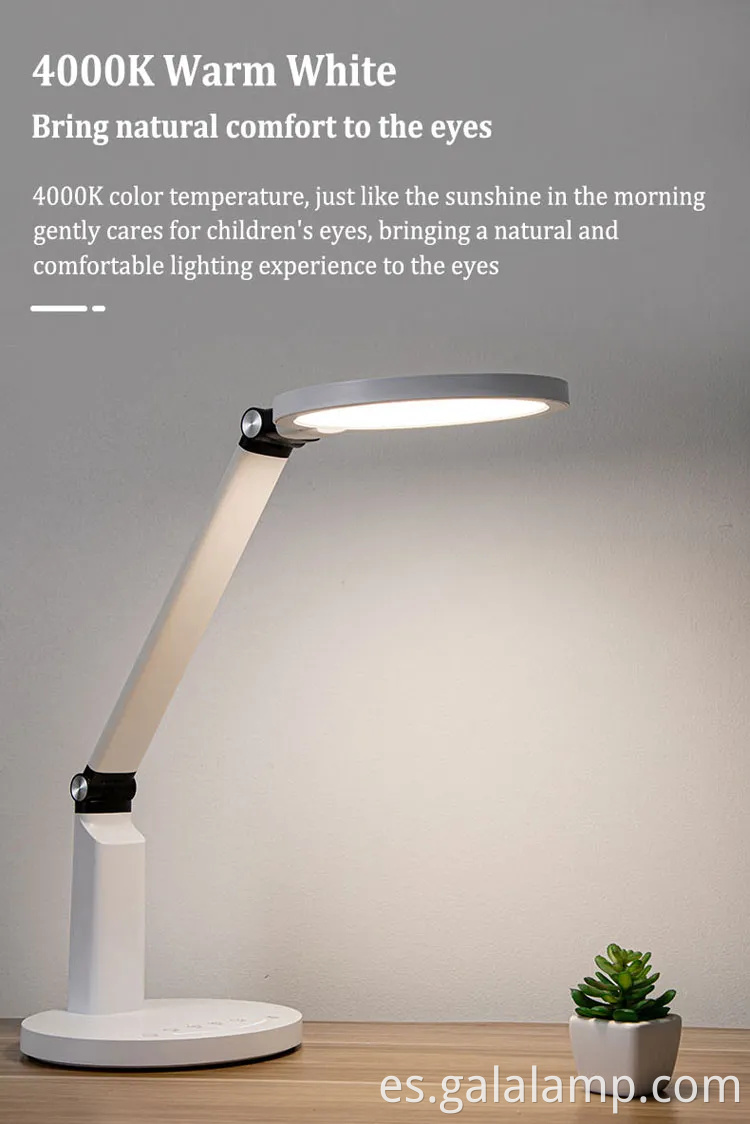 Lámpara táctil de bloqueo de luz azul brillante para niños 'habitaciones